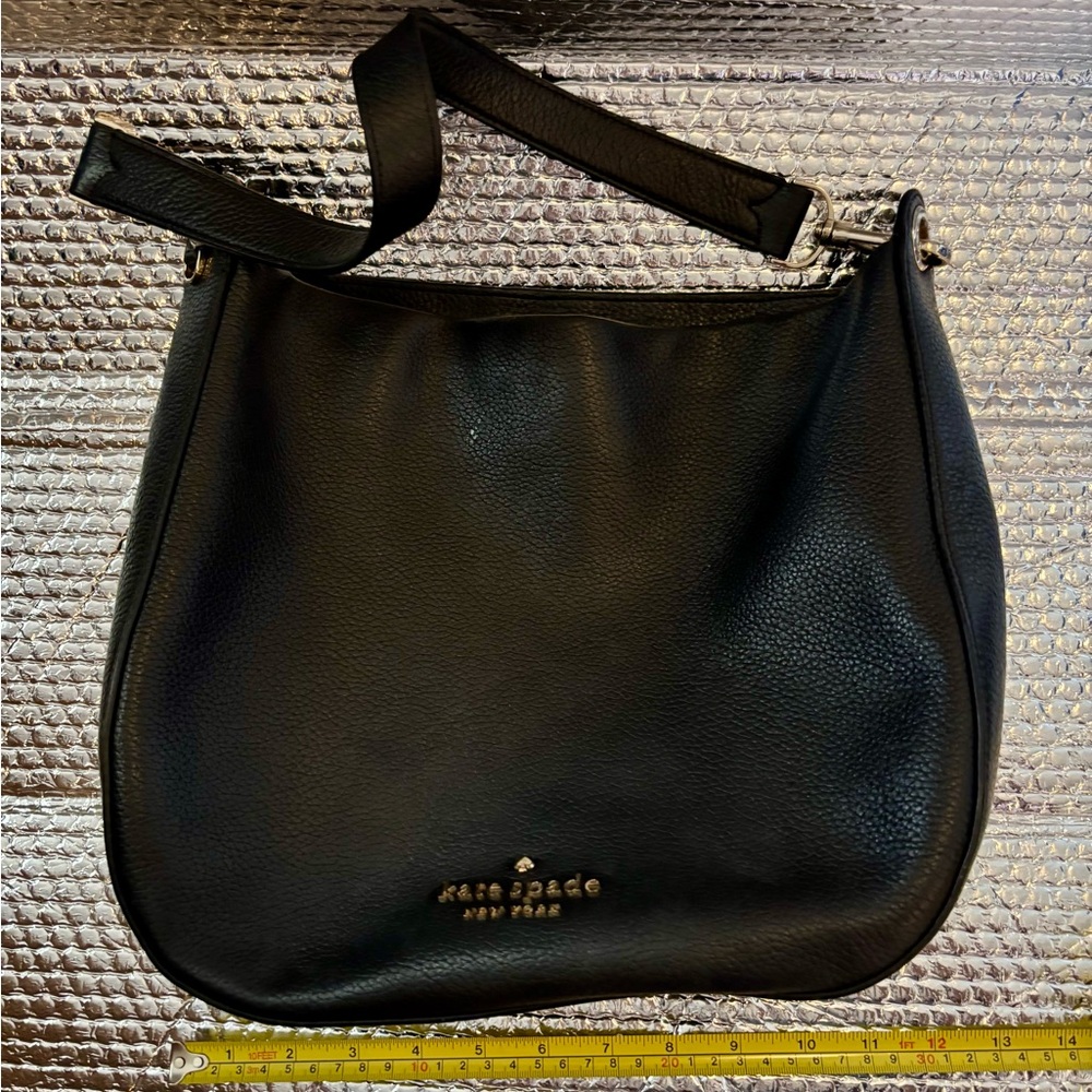 Kate Spade Black Pebbled Leather Bag